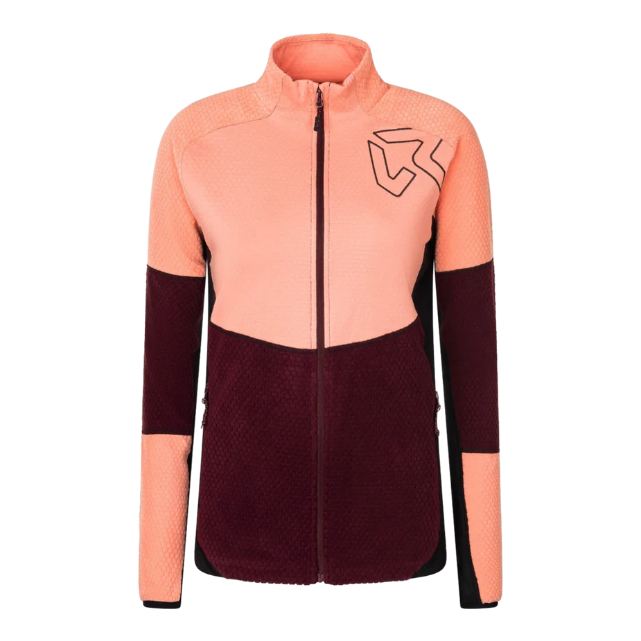 Felpa Edna Mock Neck full-zip donna TAGLIA L - Rock Experience