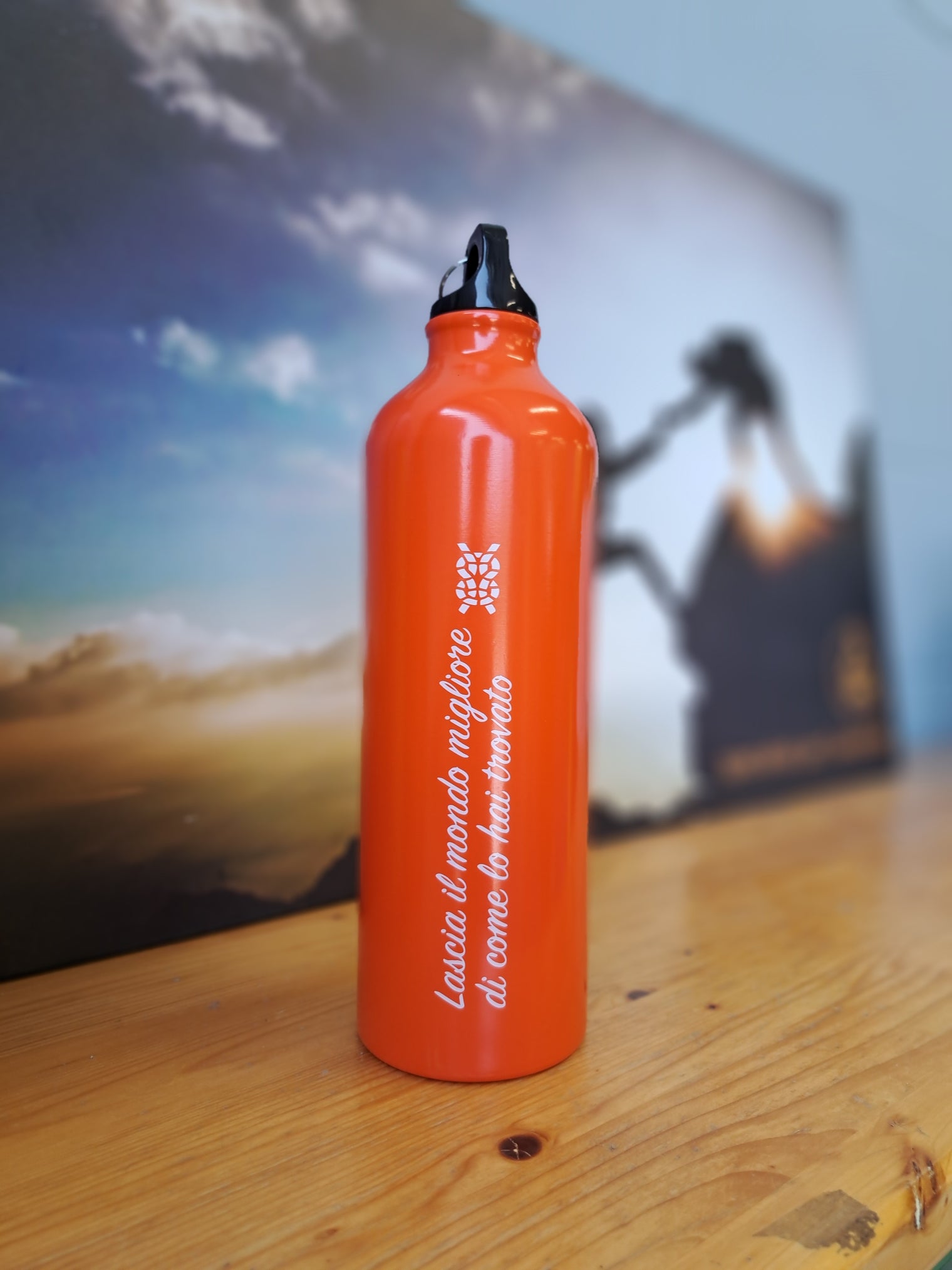 Borraccia in alluminio 750 ml con frasi Scout