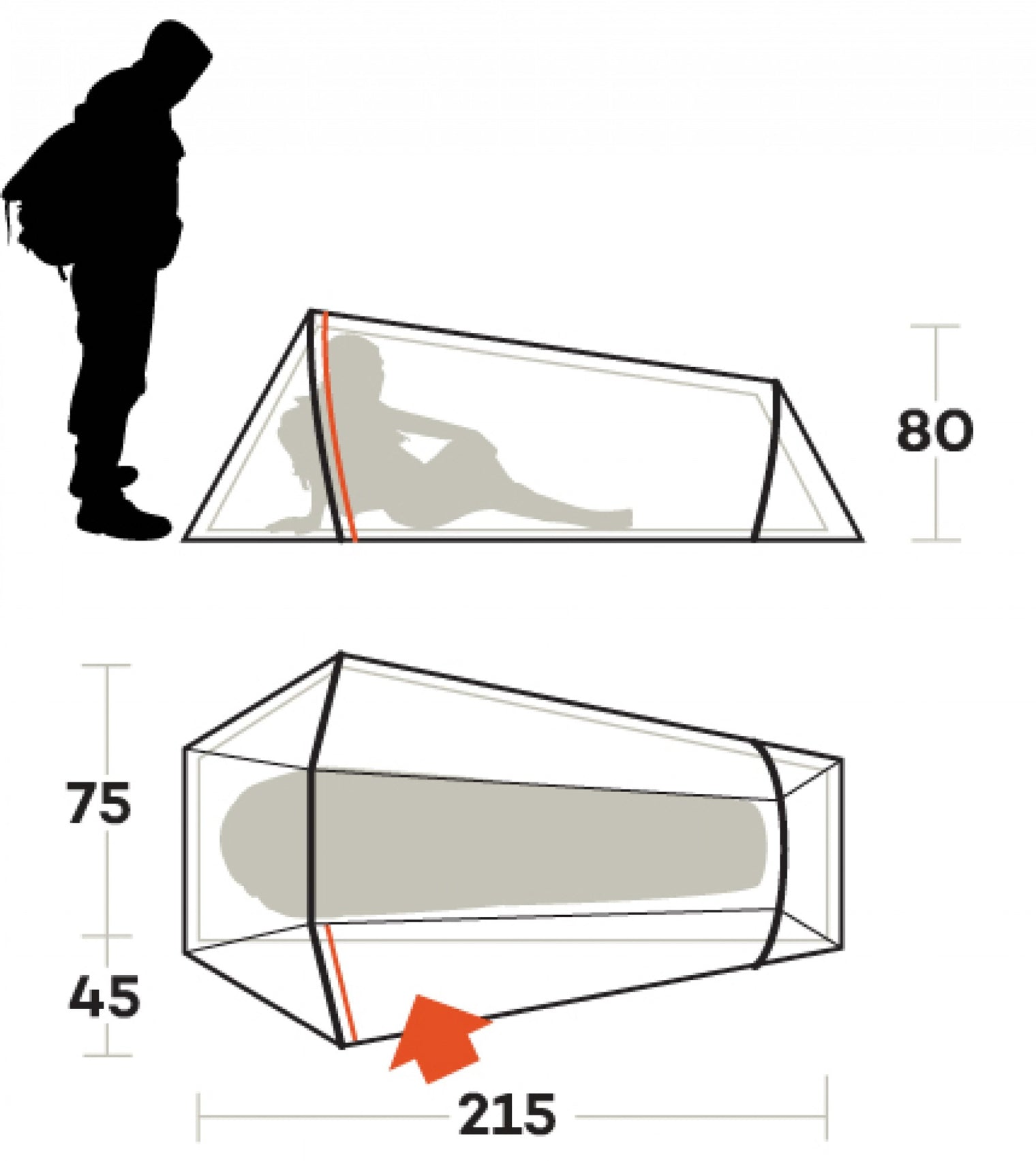 Tenda Ferrino Lightent 1 Pro