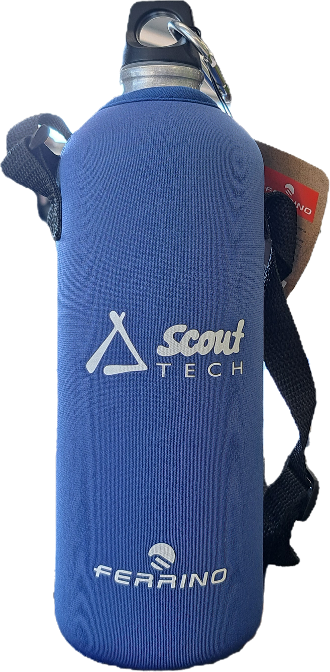 Borraccia 1 LT con custodia e tracolla