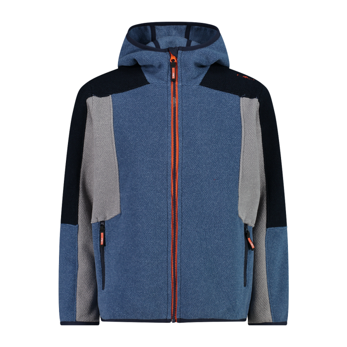 Pile knit-tech con trama jacquard bambino TAGLIA 176 - CMP