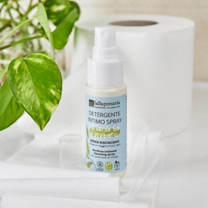 Detergente intimo spray senza risciacquo - La Saponaria