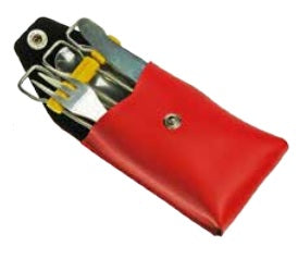 Posate pieghevoli Camping Set Inox