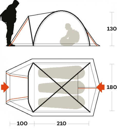 Tenda Ferrino Teneré 3