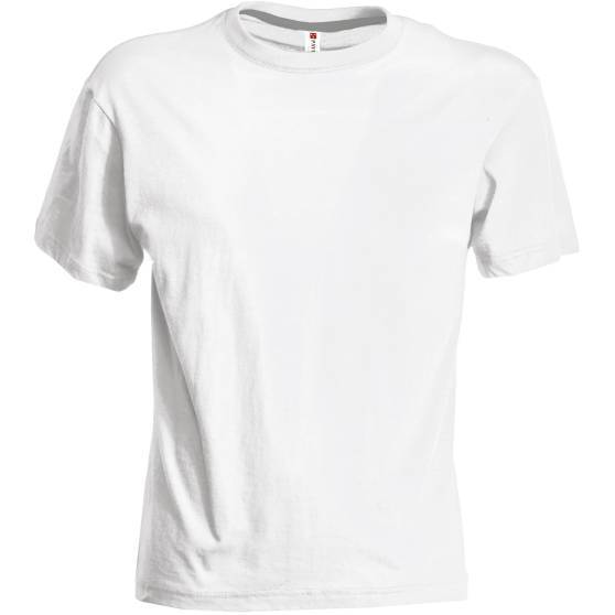 T-shirt bianca senza stampa