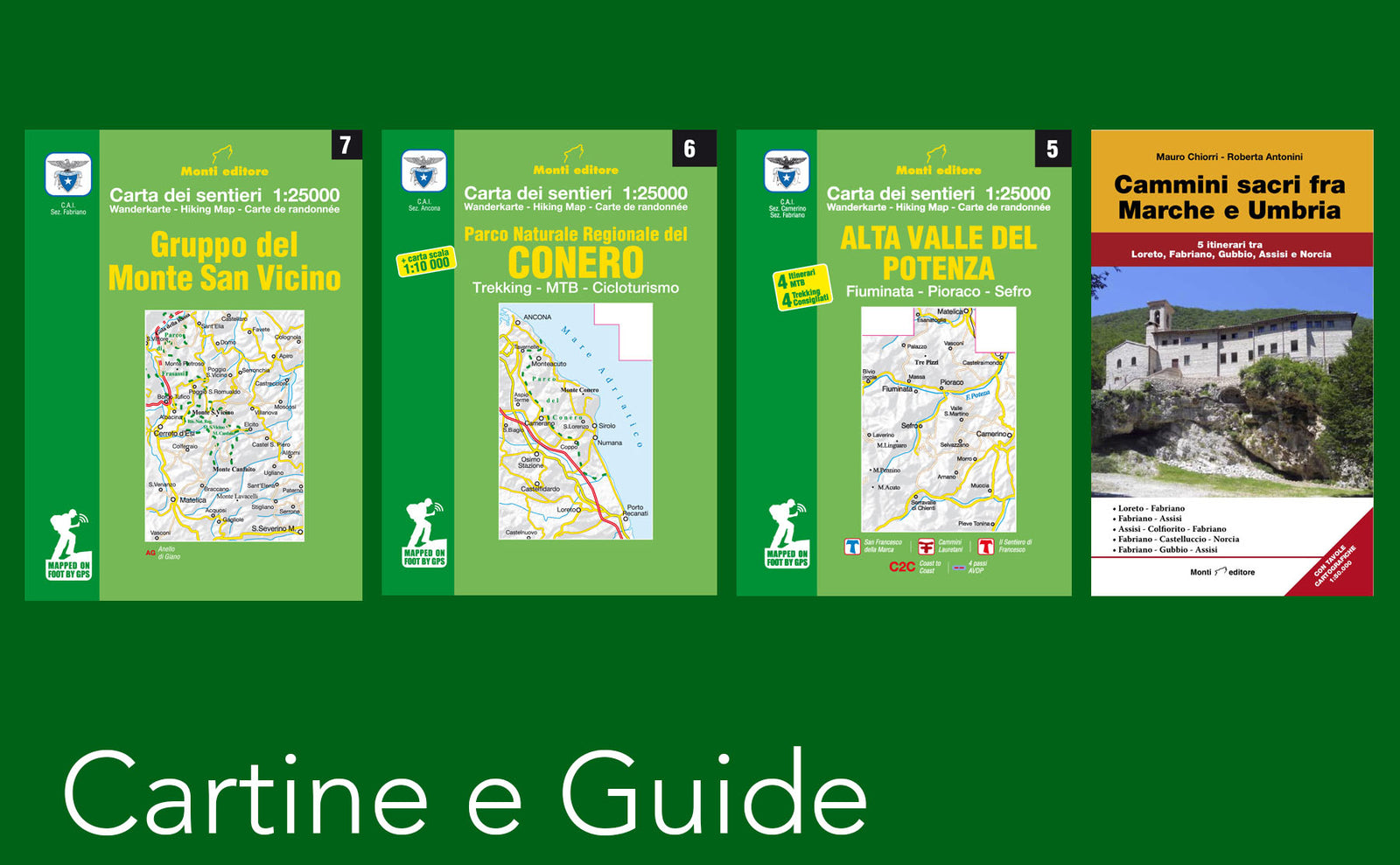 cartine per il trekking