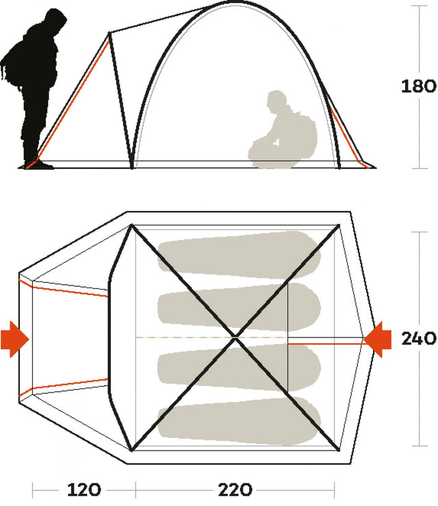 Tenda Ferrino Teneré 4