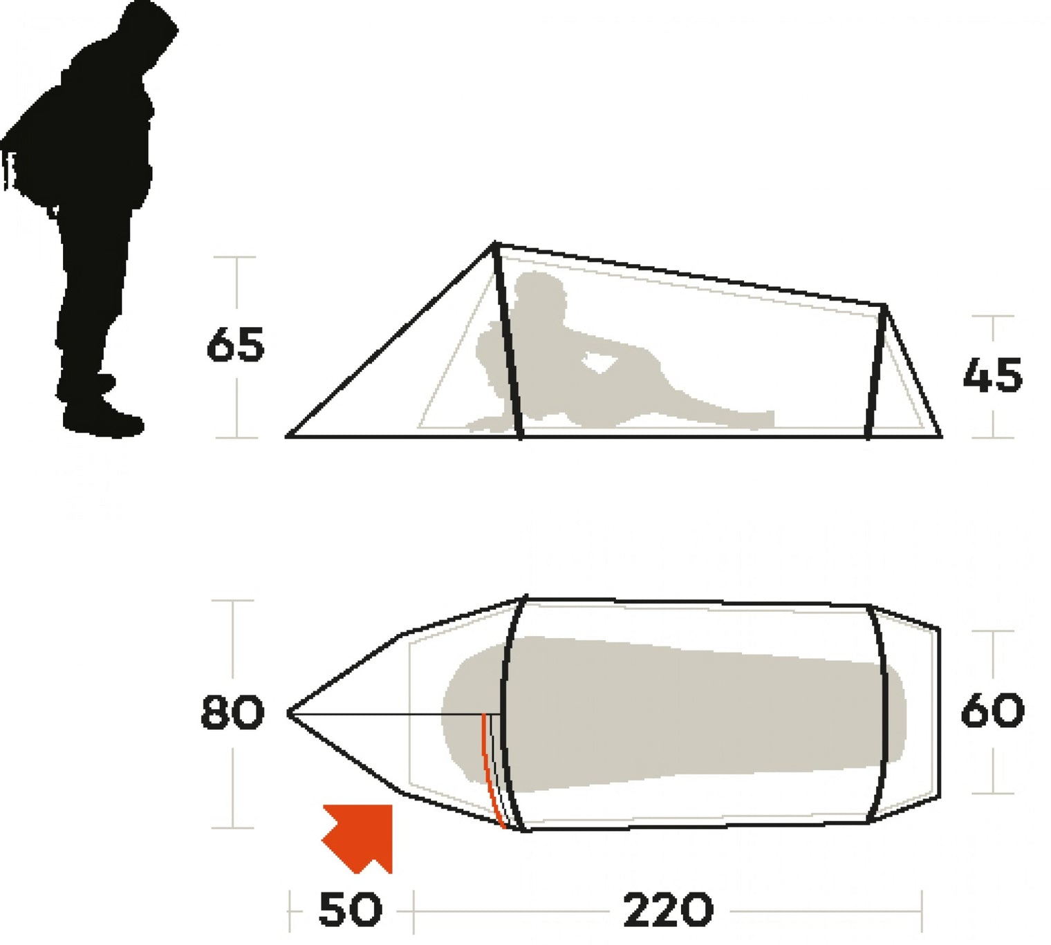 Tenda Ferrino Sling 1