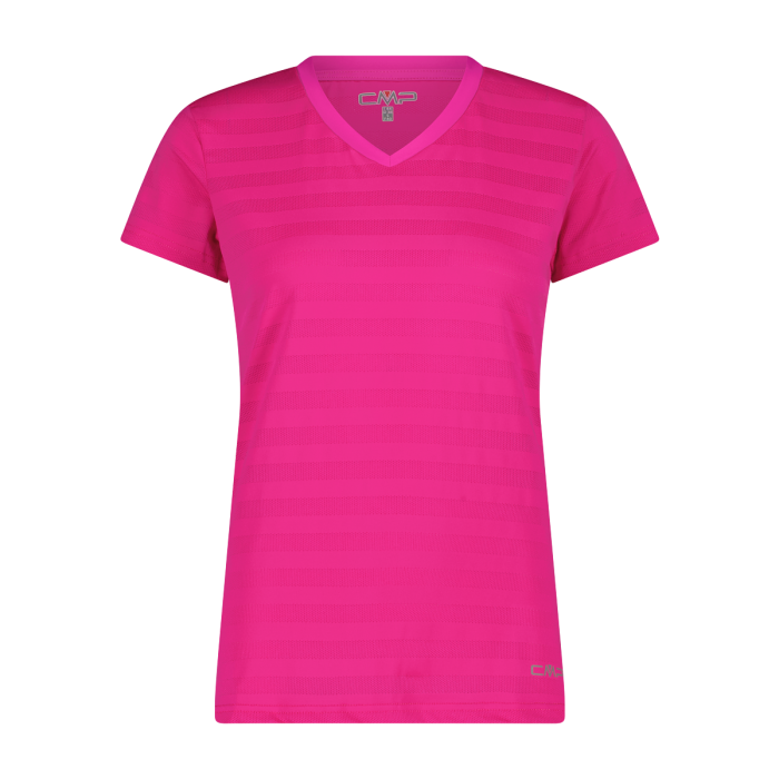 T-shirt donna con inserti in mesh orizzontali Donna - CMP