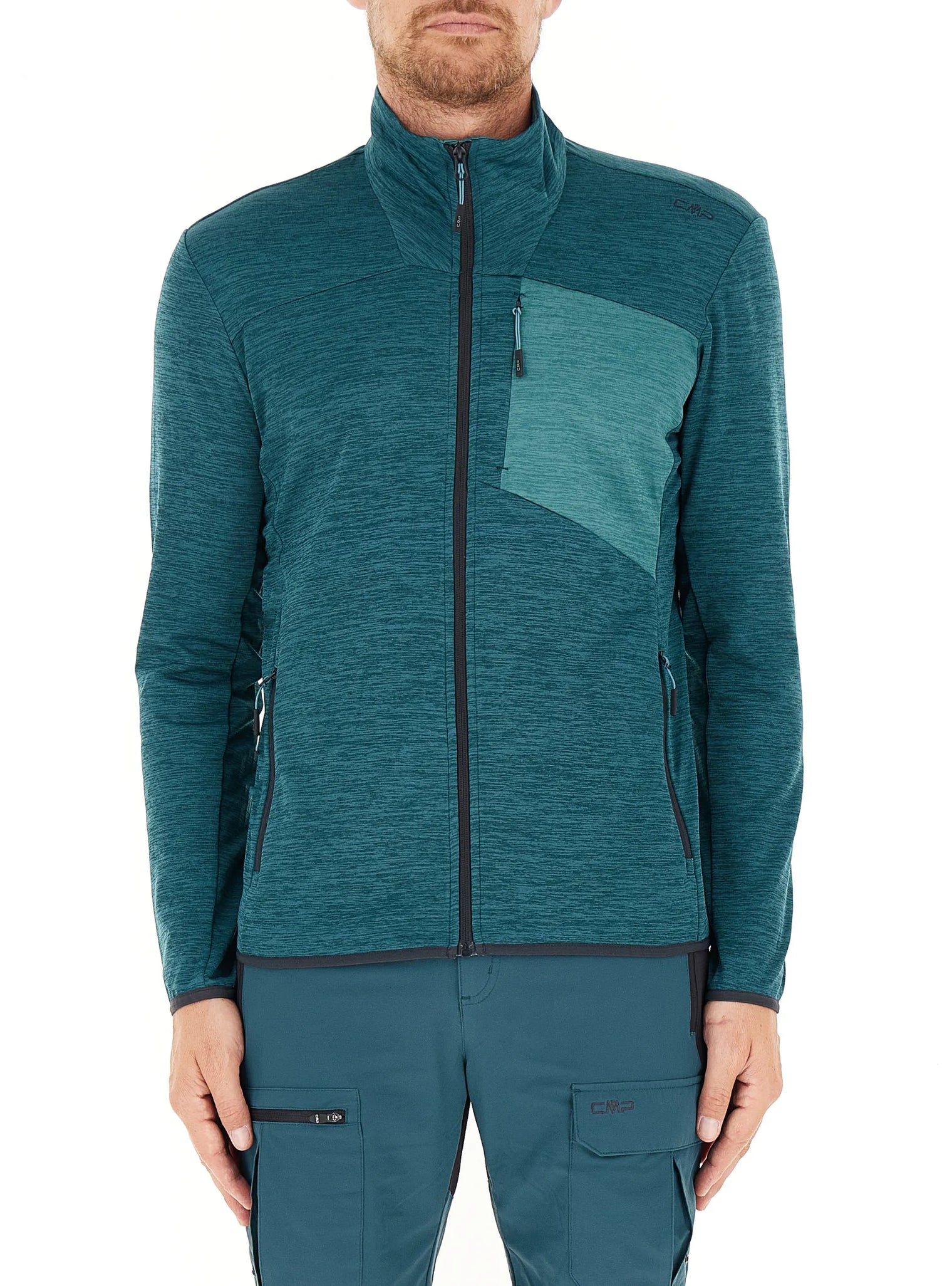 Felpa Unlimitech Grid Tech stretch Uomo - CMP
