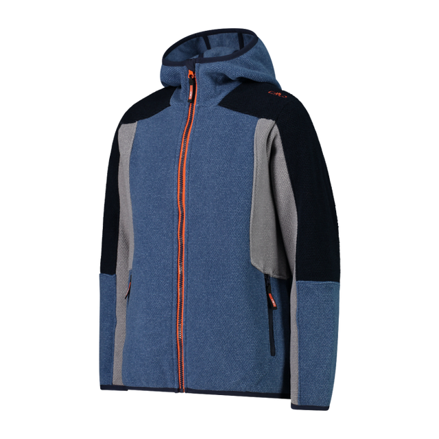 Pile knit-tech con trama jacquard bambino TAGLIA 176 - CMP