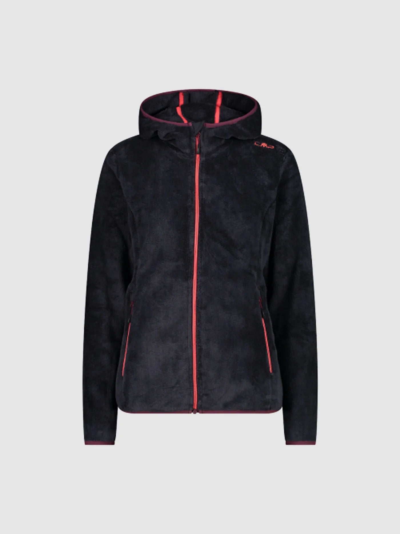 Pile Highloft con cappuccio donna TAGLIA XL/50 - CMP