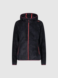 Pile Highloft con cappuccio donna TAGLIA XL/50 - CMP