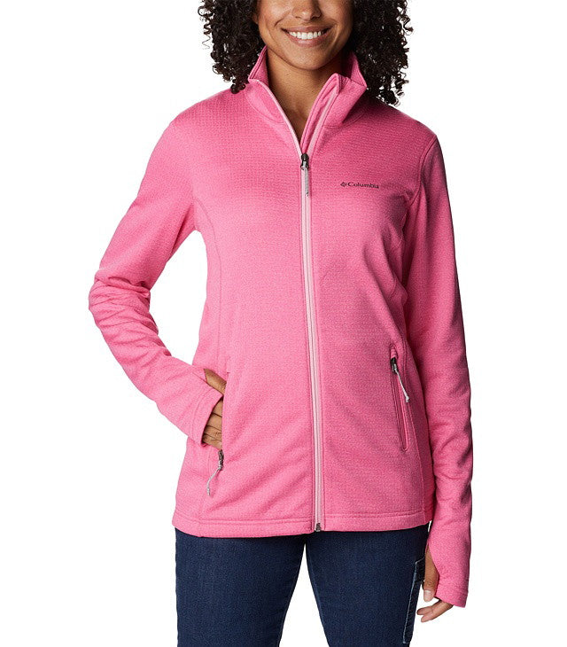 Pile Park View Grid Fleece Full Zip Donna - Columbia