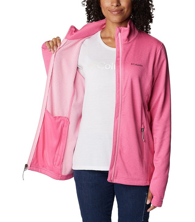 Pile Park View Grid Fleece Full Zip Donna - Columbia
