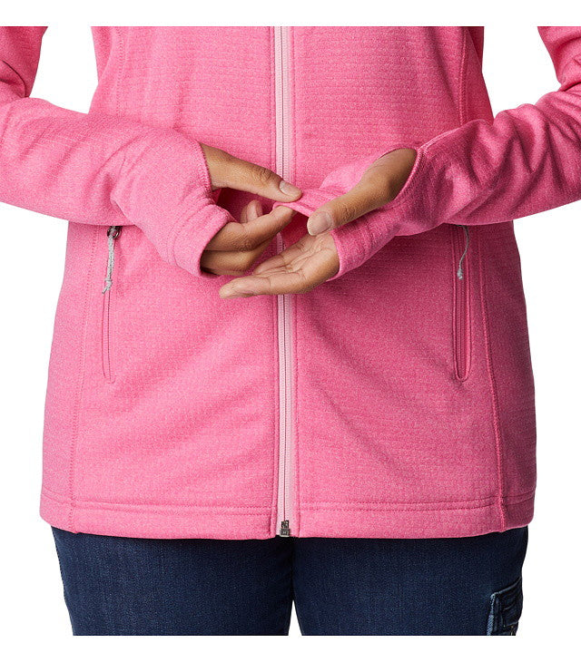 Pile Park View Grid Fleece Full Zip Donna - Columbia