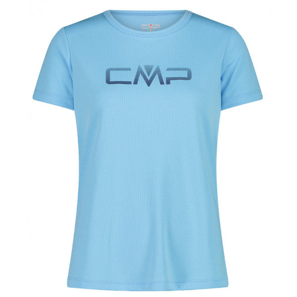 T-shirt girocollo con logo donna L/48 - CMP