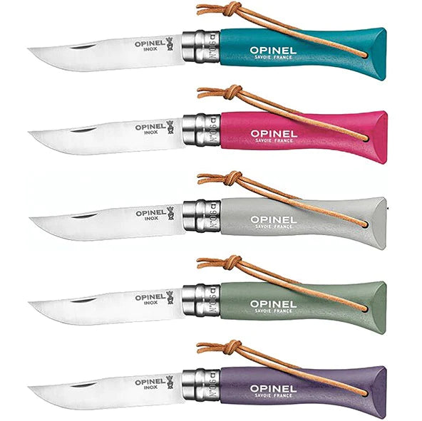 Coltello Opinel inox n°6 colorato