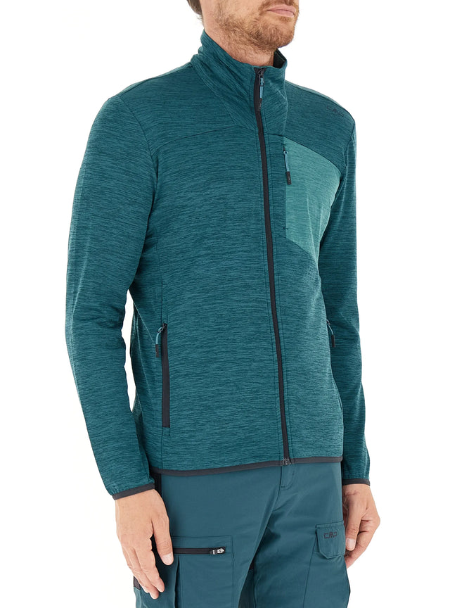 Felpa Unlimitech Grid Tech stretch Uomo - CMP