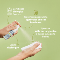 Detergente intimo spray senza risciacquo - La Saponaria