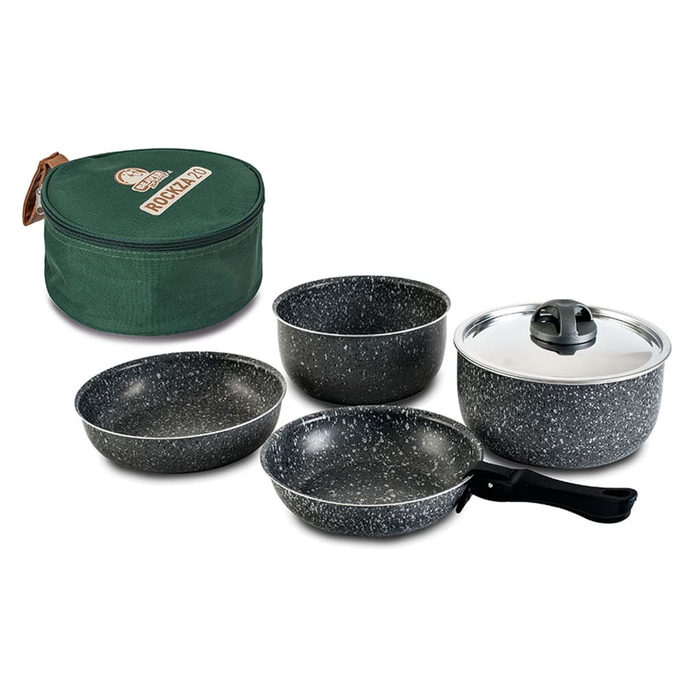 Cooking Set Rockza 20 pentole da viaggio e outdoor