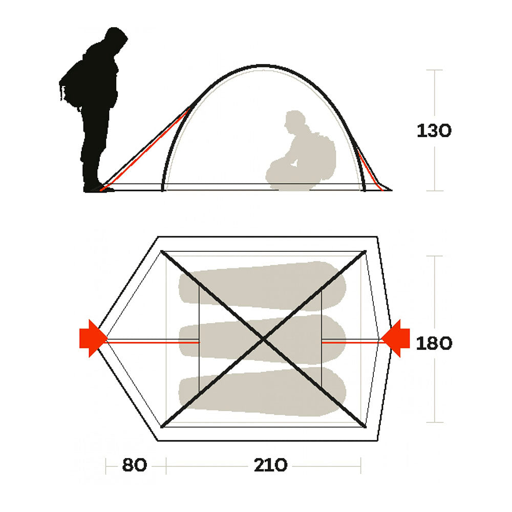Tenda Ferrino Kalahari 3