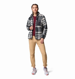 Pile West Bend Print Full Zip II Donna TAGLIA S - Columbia