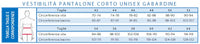 Pantalone corto gabardine uomo