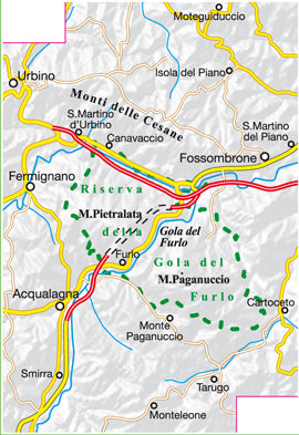 8 - Gola del Furlo - Monti delle Cesane