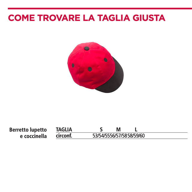 Berretto coccinella