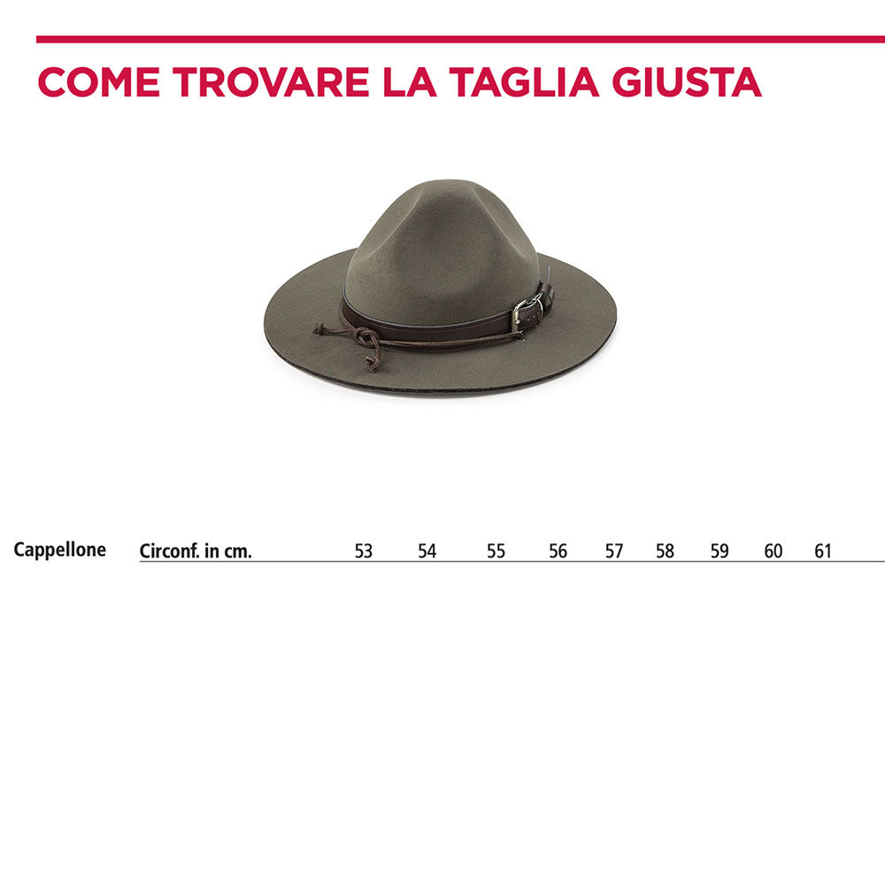 Cappellone scout pieghevole