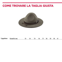 Cappellone scout pieghevole