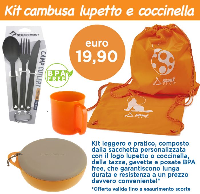 Kit Cambusa Lupo/Cocci – Il Castoro Scout Shop